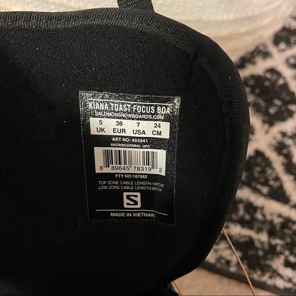 SALOMON Kiana Toast Heated Snowboard Boots - Picture 5 of 13